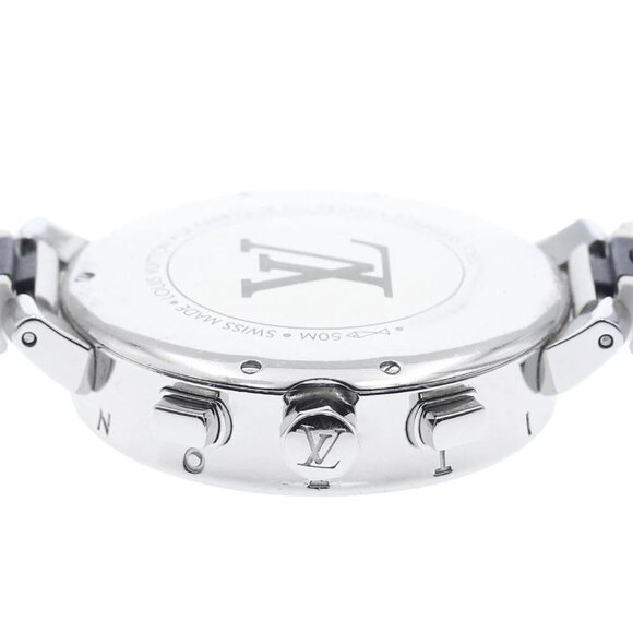 LOUIS VUITTON Tambour Moon Star Q8G01 Chronograph Quartz Ladies Watch_879950 - Picture 5 of 7